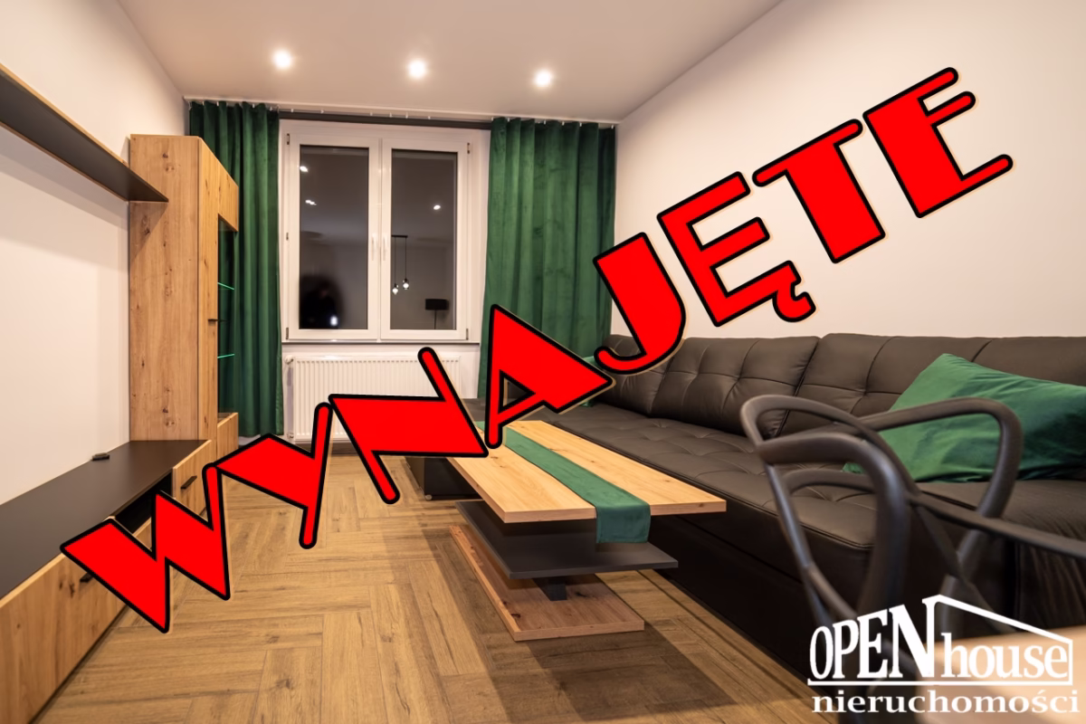 Piękne 2 pokoje o pow. 37,60 m, od 1 kwietnia!!