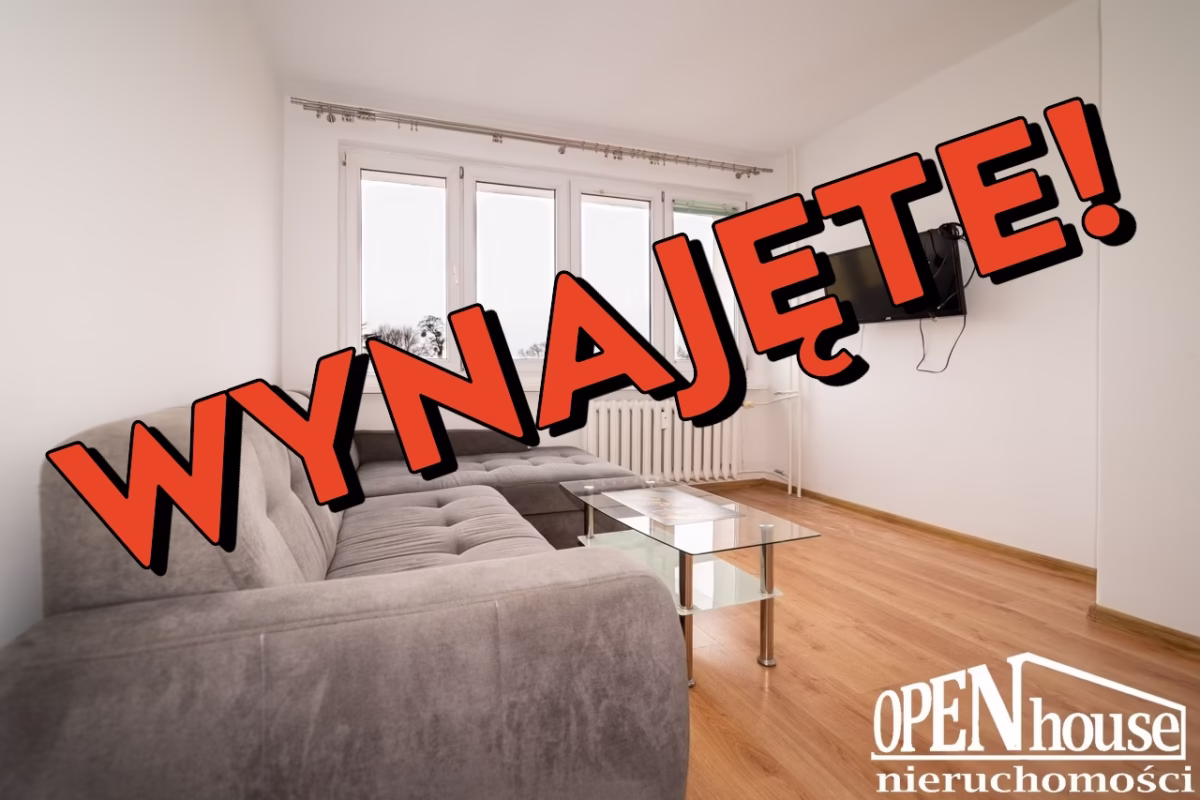 Do wynajęcia OD ZARAZ, 2 pokoje z balkonem na 1 Maja
