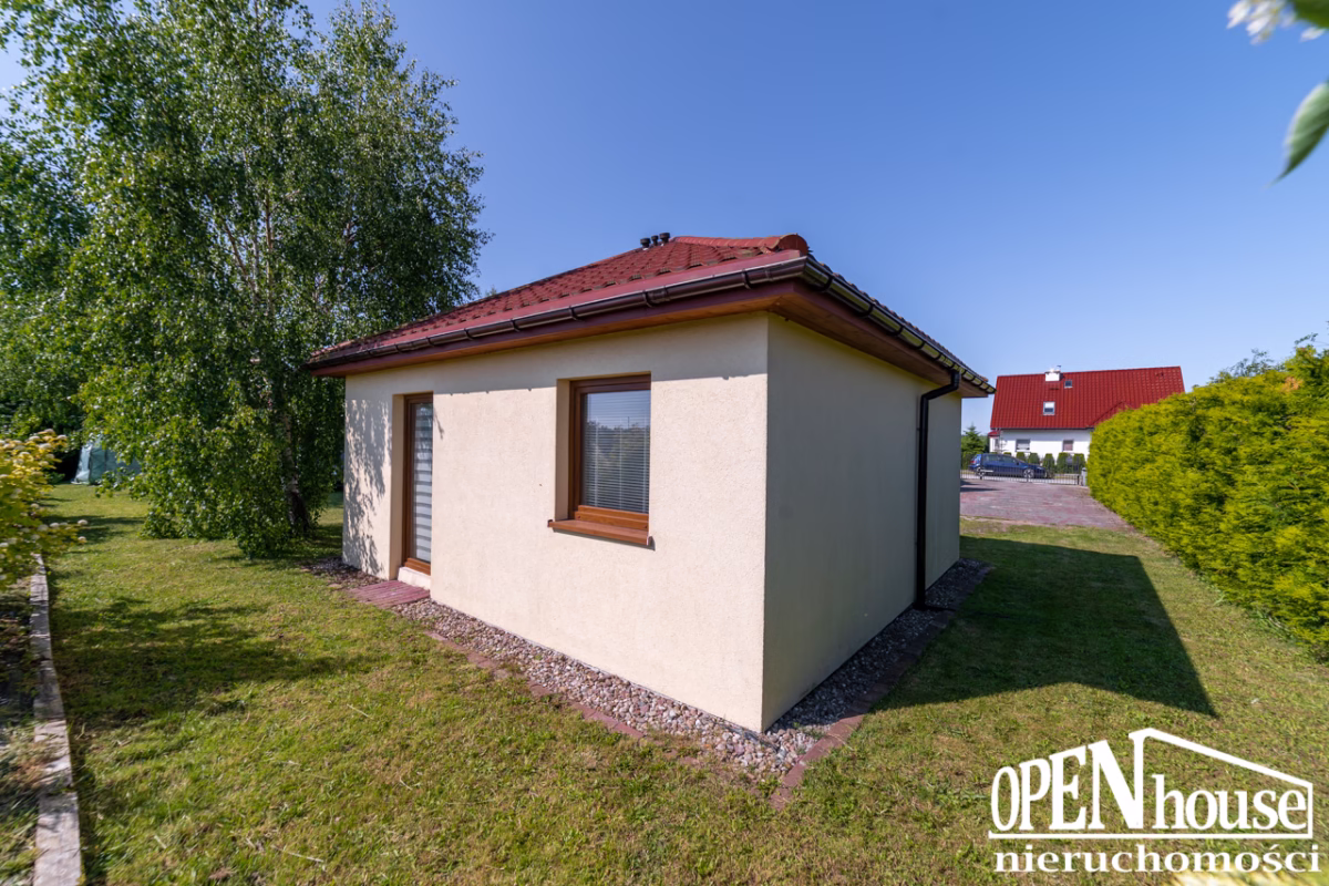 Stare Bielice | dom z ogrodem, dodatkowym budynkiem mieszkalnym i garażem - obrazek 34