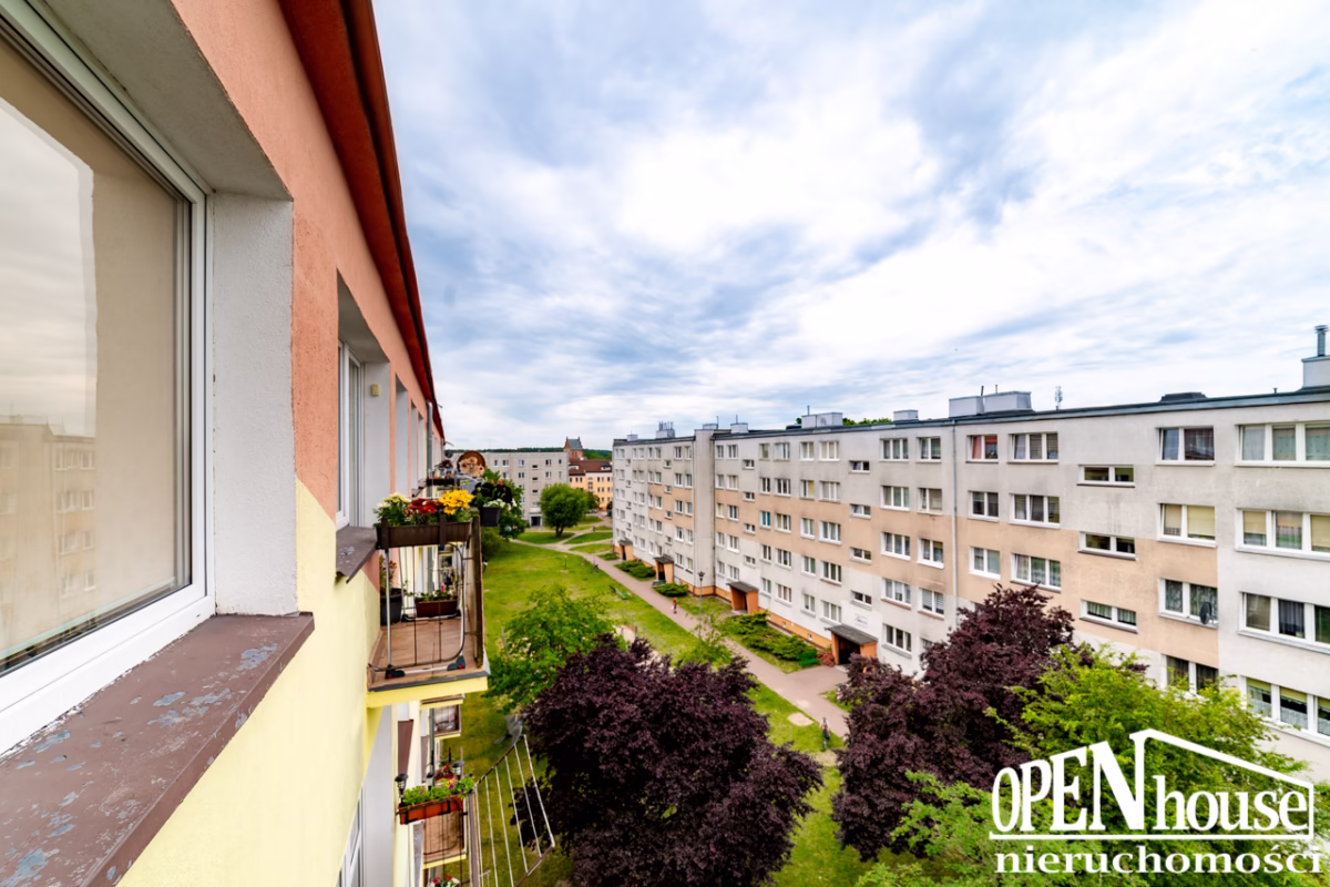 2 pokojowe mieszkanie z balkonem | Karlino, ul. Chopina