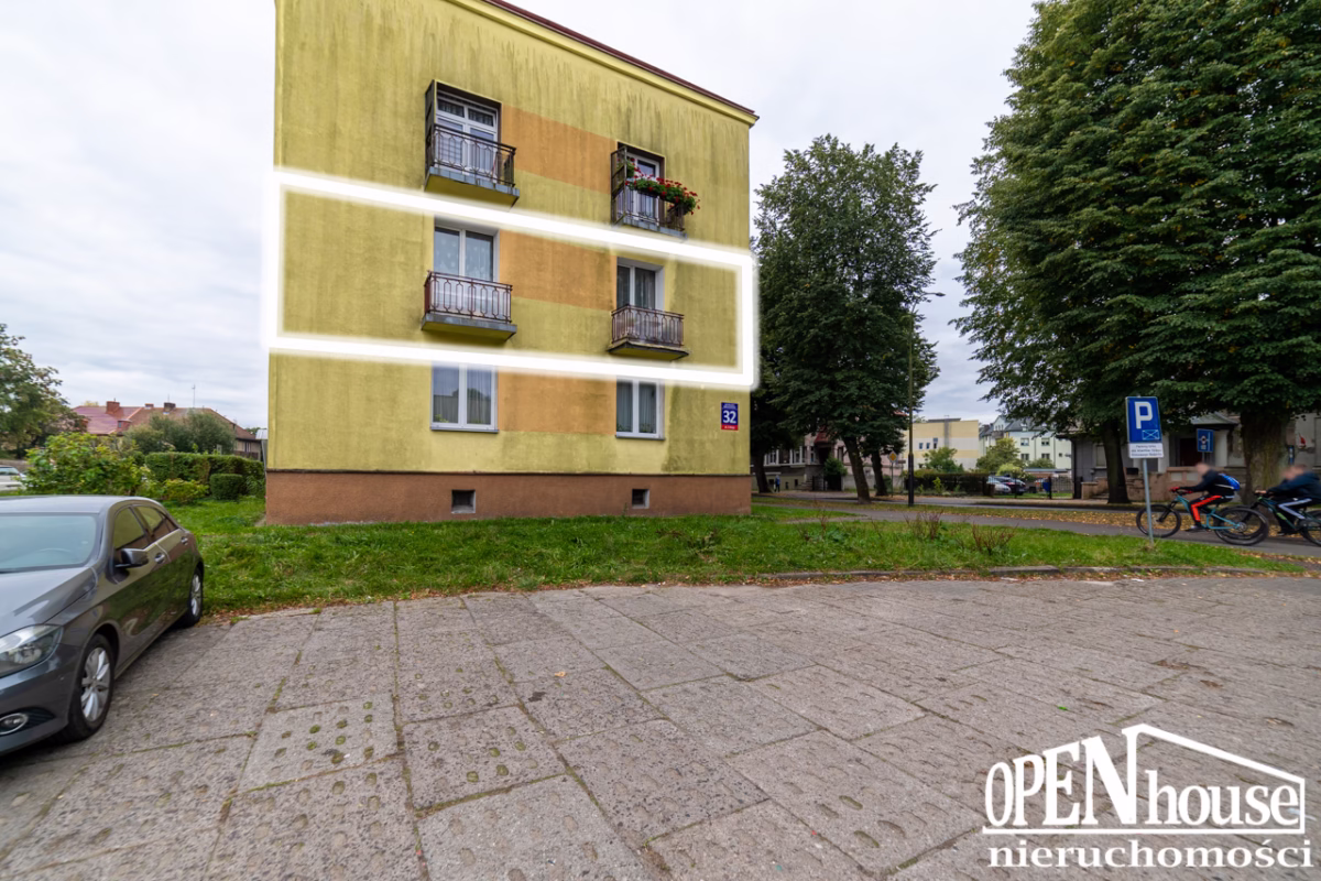 Balkon z sypialni i salonu – mieszkanie z dwoma balkonami Białogard, Open House Nieruchomości
