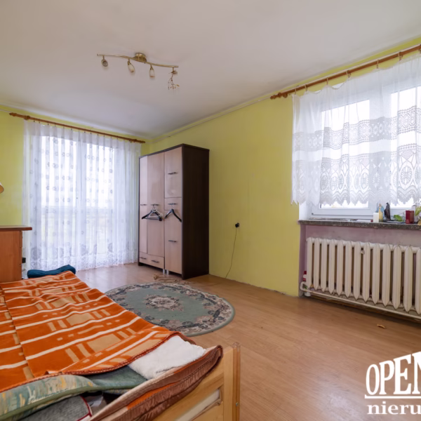 Sypialnia – mieszkanie Tychowo 2 pokoje