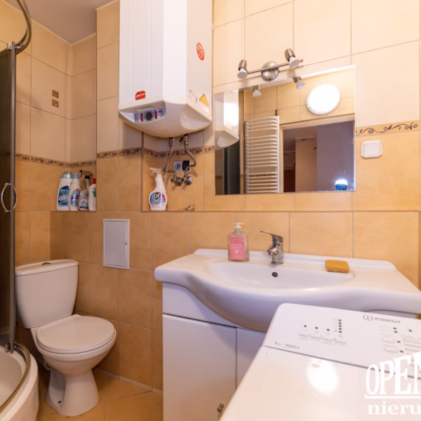 Łazienka – mieszkanie na sprzedaż Lipowa 41D Białogard