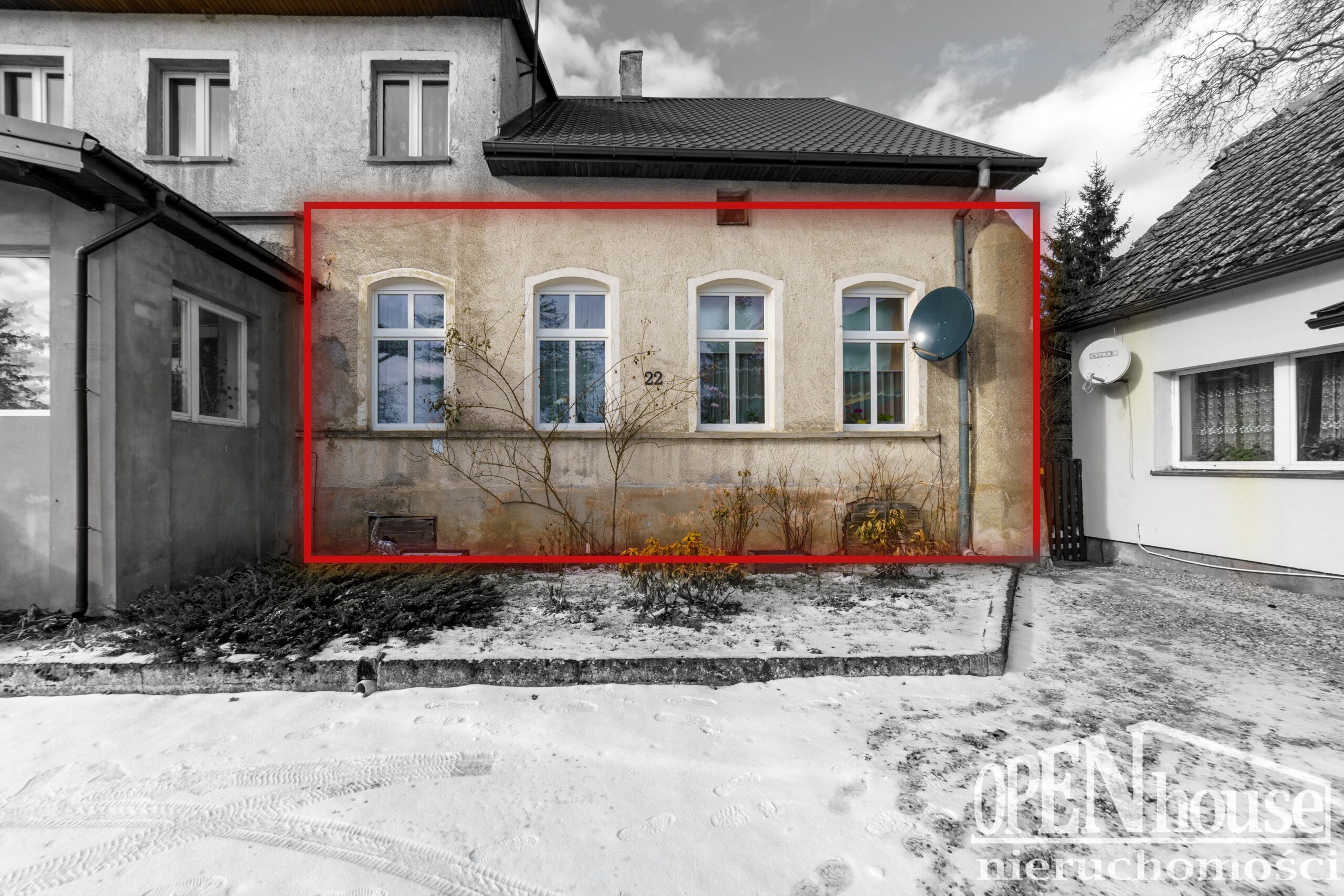 Mieszkanie na sprzedaż Białogard Rarwino 98,98 m² | wysoki parter, park dworski 2 mieszkanie na sprzedaż Białogard Rarwino budynek XIX wiek park dworski