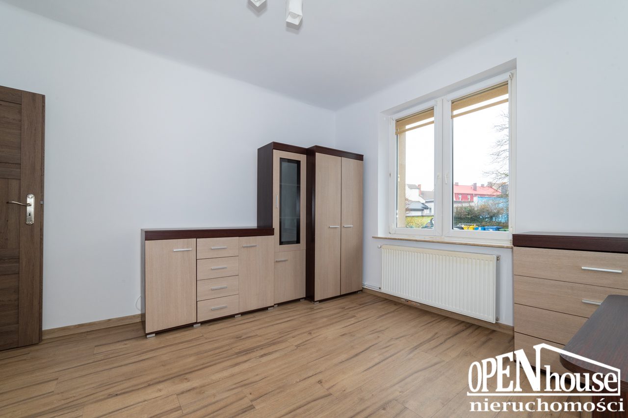 Mieszkanie do wynajęcia Białogard – ul. Grunwaldzka, 2 pokoje, parter 5 mieszkanie do wynajęcia Białogard sypialnia