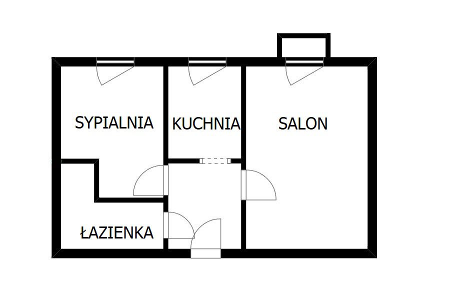 Mieszkanie 2 pokoje Białogard – balkon, ul. Piłsudskiego 27A 22 Mieszkanie 2 pokoje Białogard – balkon, ul. Piłsudskiego 27A - obrazek 22