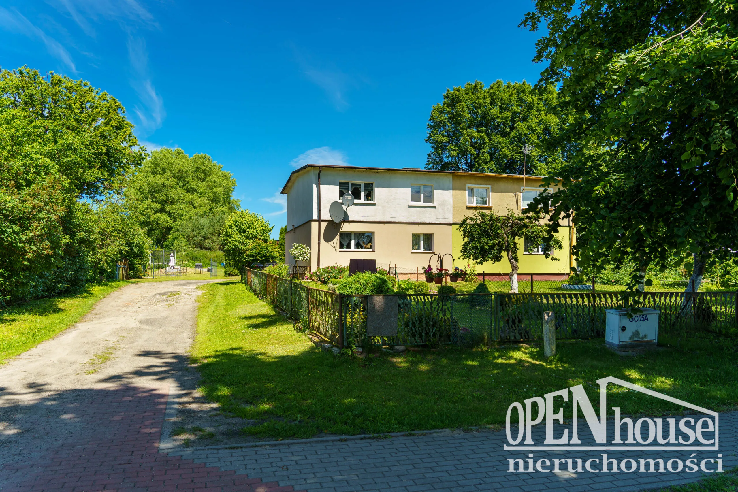 🏡 Mieszkanie blisko Kołobrzegu – bezczynszowe, 2 ogródki, ogrzewanie gazowe 38 Budynek czterorodzinny w Gąskowie – mieszkanie blisko Kołobrzegu